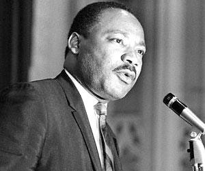 Martin Luther King Jr. Faith is taking the first step even when you don't see the whole staircase.