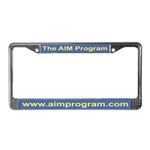 Aim Program License Plate Frame