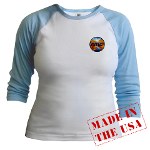 Baby Blue Jr. Raglan