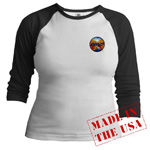 Black Jr. Raglan