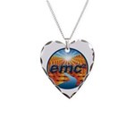 Logo Necklace Heart Charm