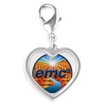 Logo Silver Heart Charm