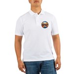 Mens Aim Program Logo Golf Shirt