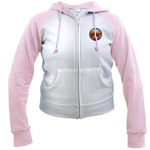 Pink Women's Raglan Hoodie